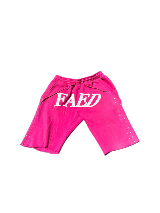 PINK FAED Shorts
