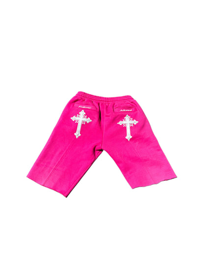 PINK FAED Shorts