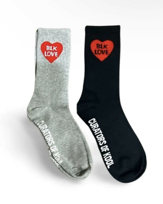 BLK LOVE Crew Socks