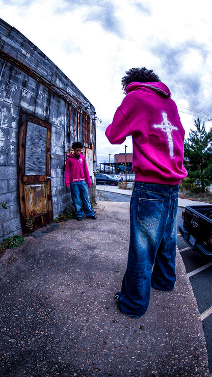 PINK FAED Zip Up