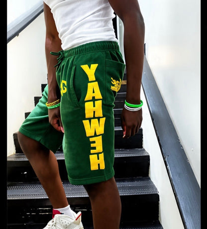 YAHWEH SAVED shorts