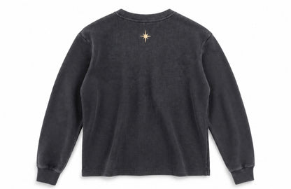 Waffle-Knit Henley