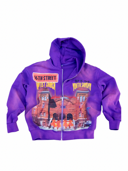 16th street Zip Up